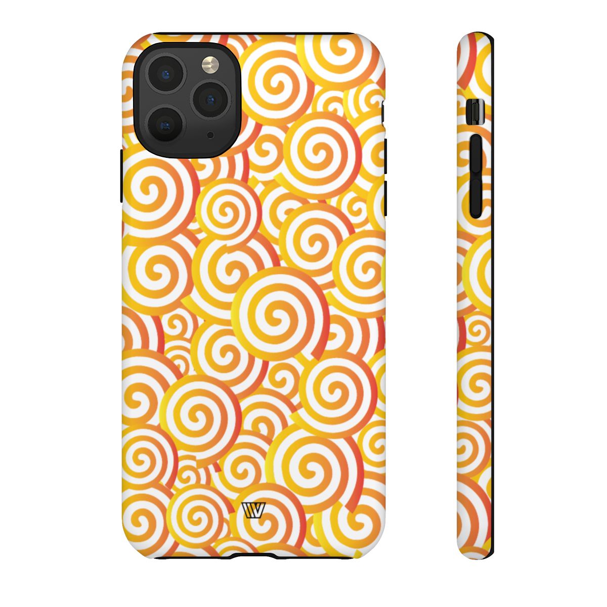 ABSTRACT SPIRAL ORANGE | Tough Phone Case