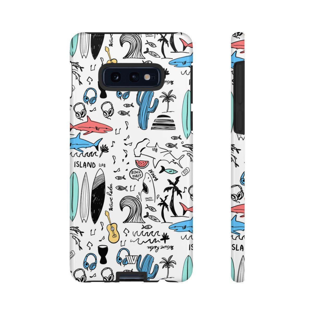 DOODLE BEACH PARTY | Tough Phone Case