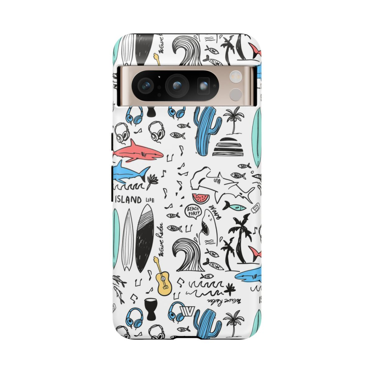 DOODLE BEACH PARTY | Tough Phone Case