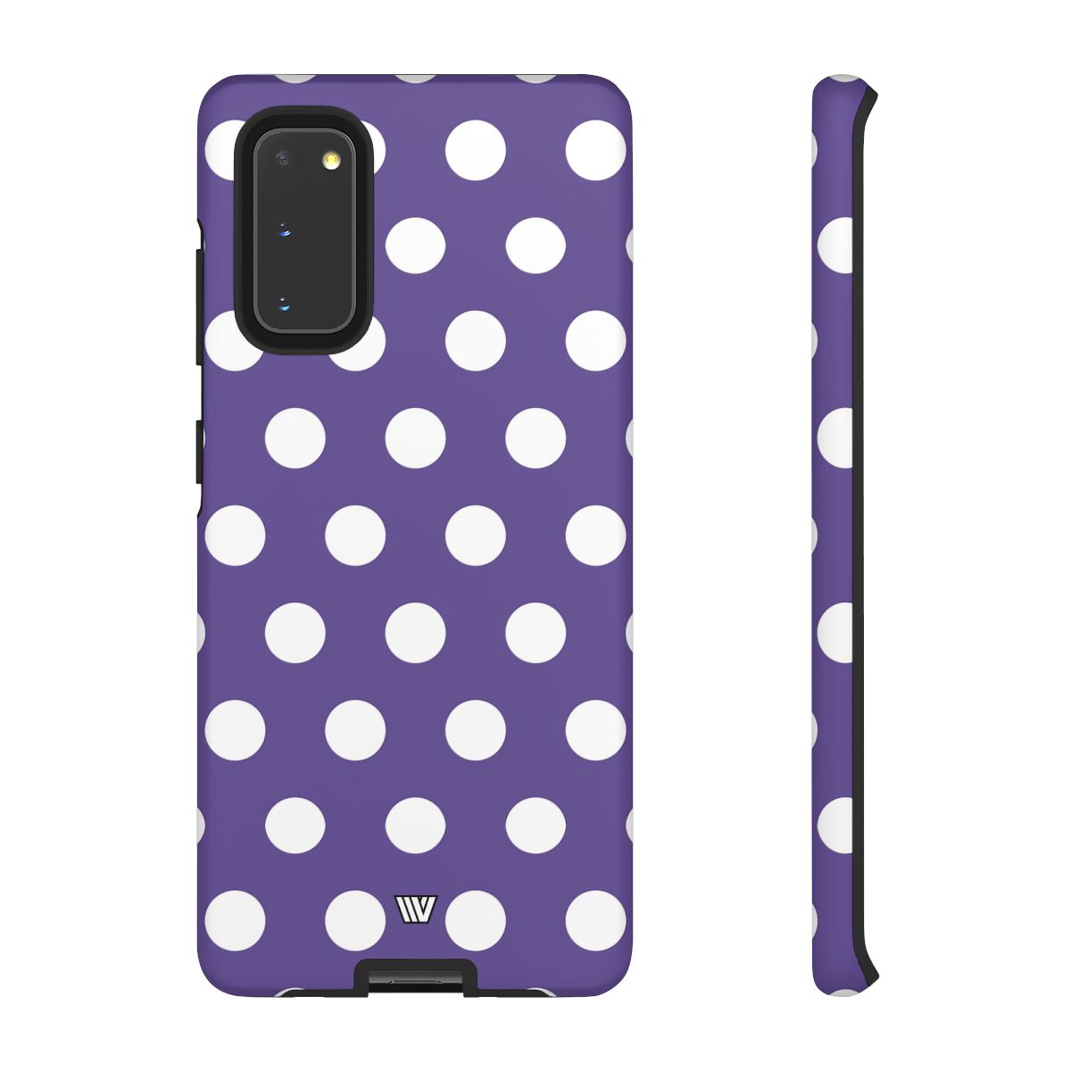 PURPLE POLKA DOTS | Tough Phone Case