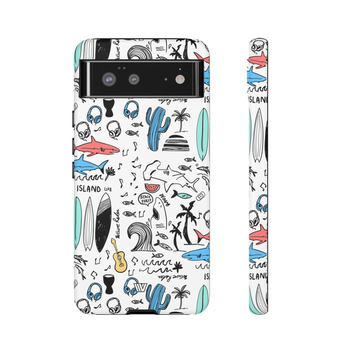 DOODLE BEACH PARTY | Tough Phone Case