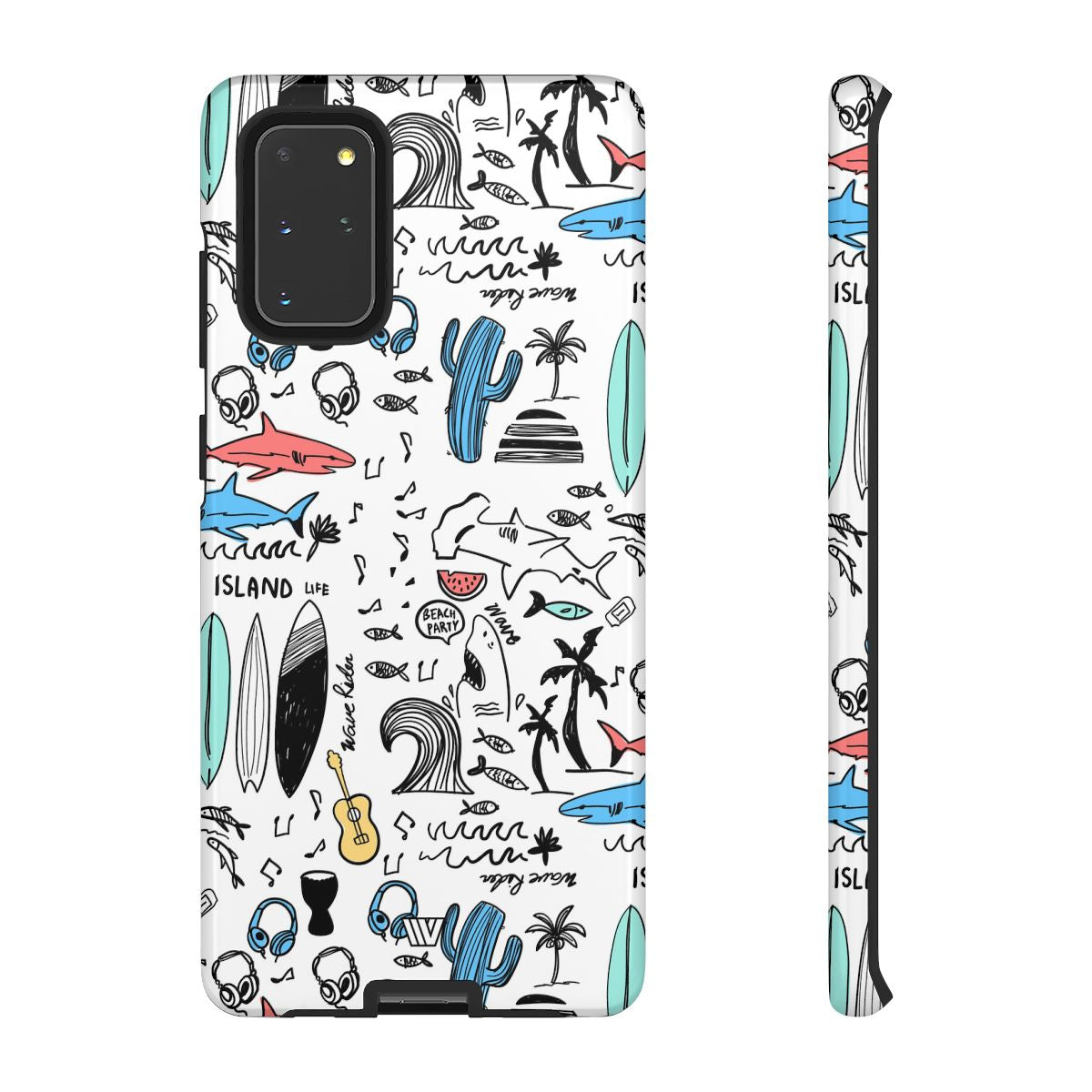 DOODLE BEACH PARTY | Tough Phone Case