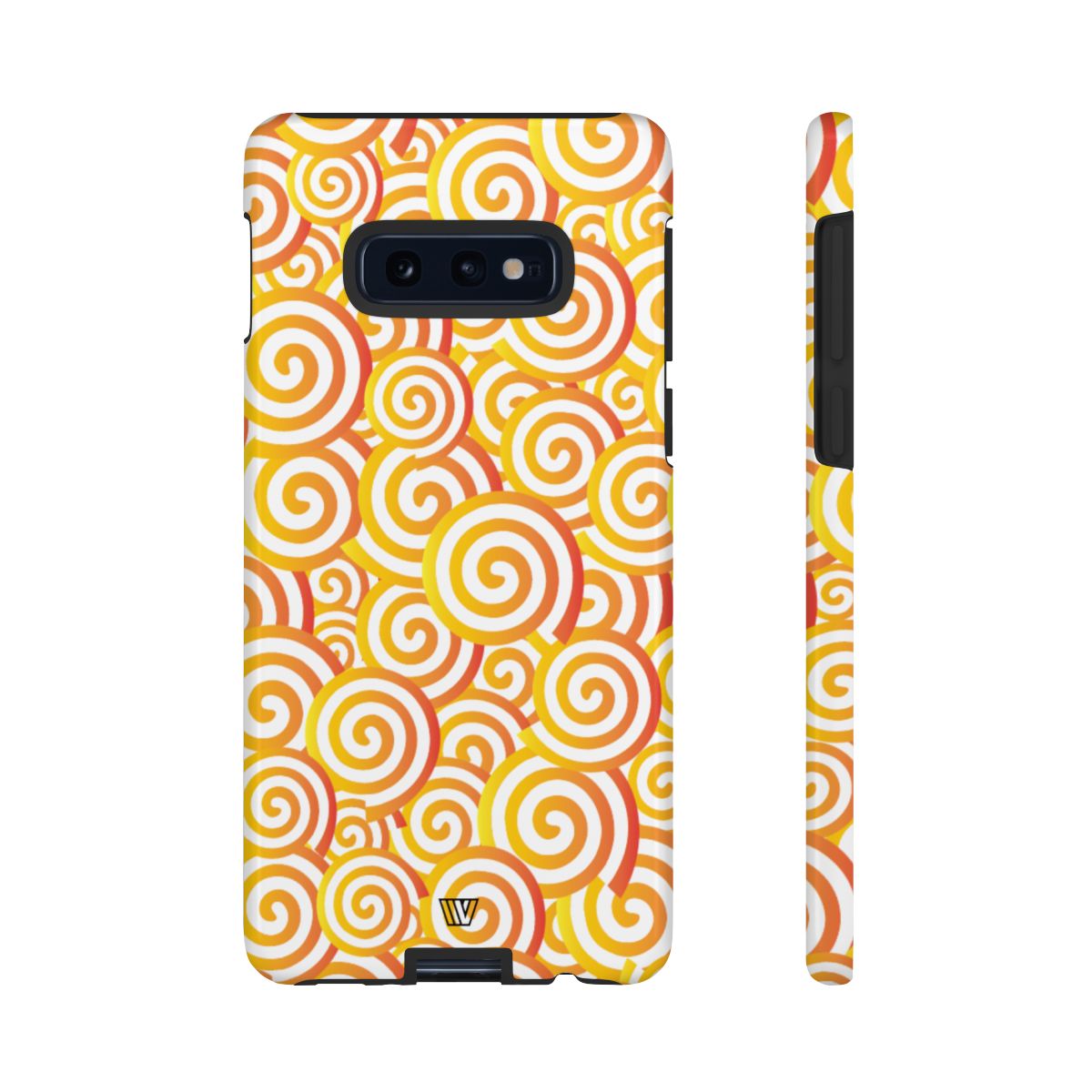 ABSTRACT SPIRAL ORANGE | Tough Phone Case