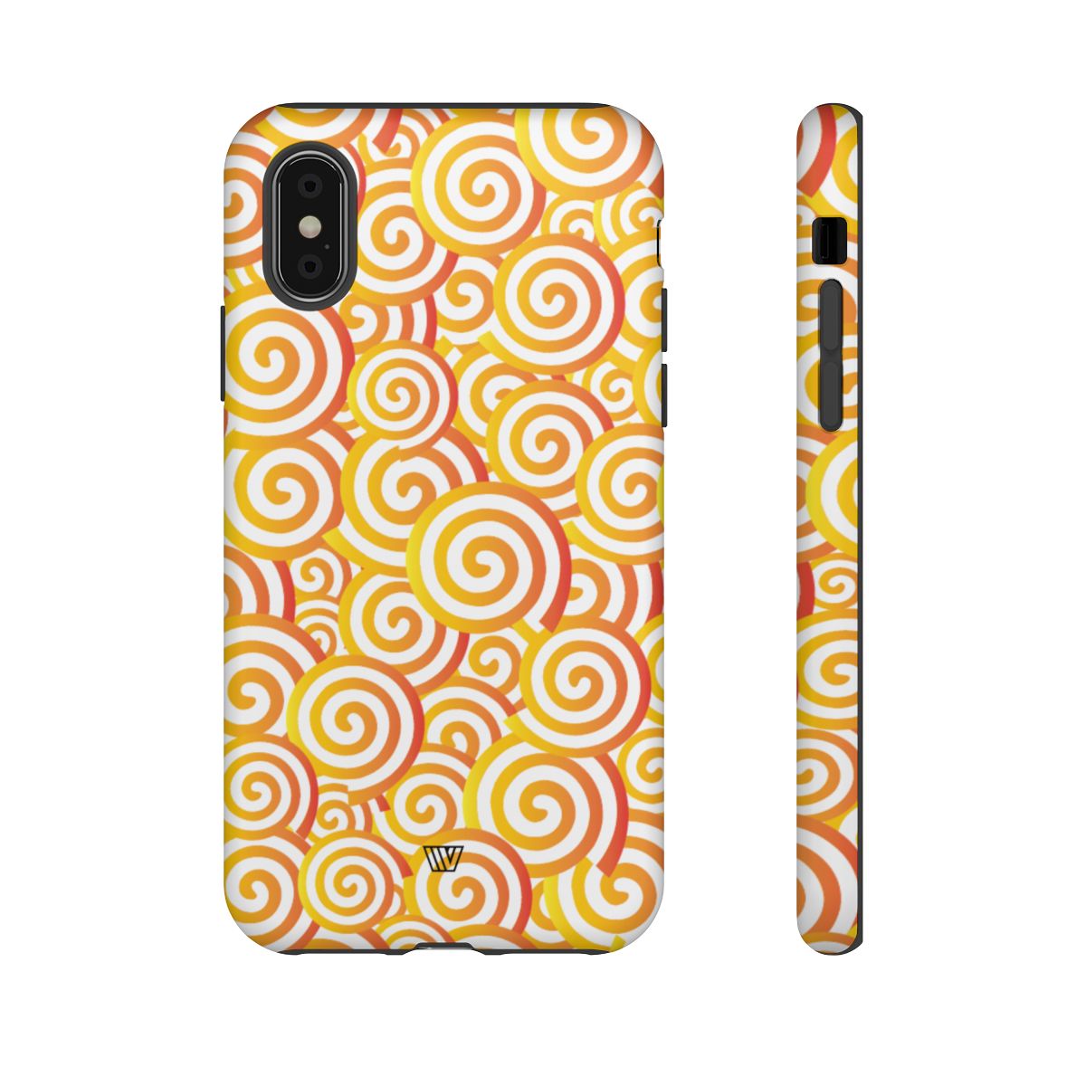 ABSTRACT SPIRAL ORANGE | Tough Phone Case