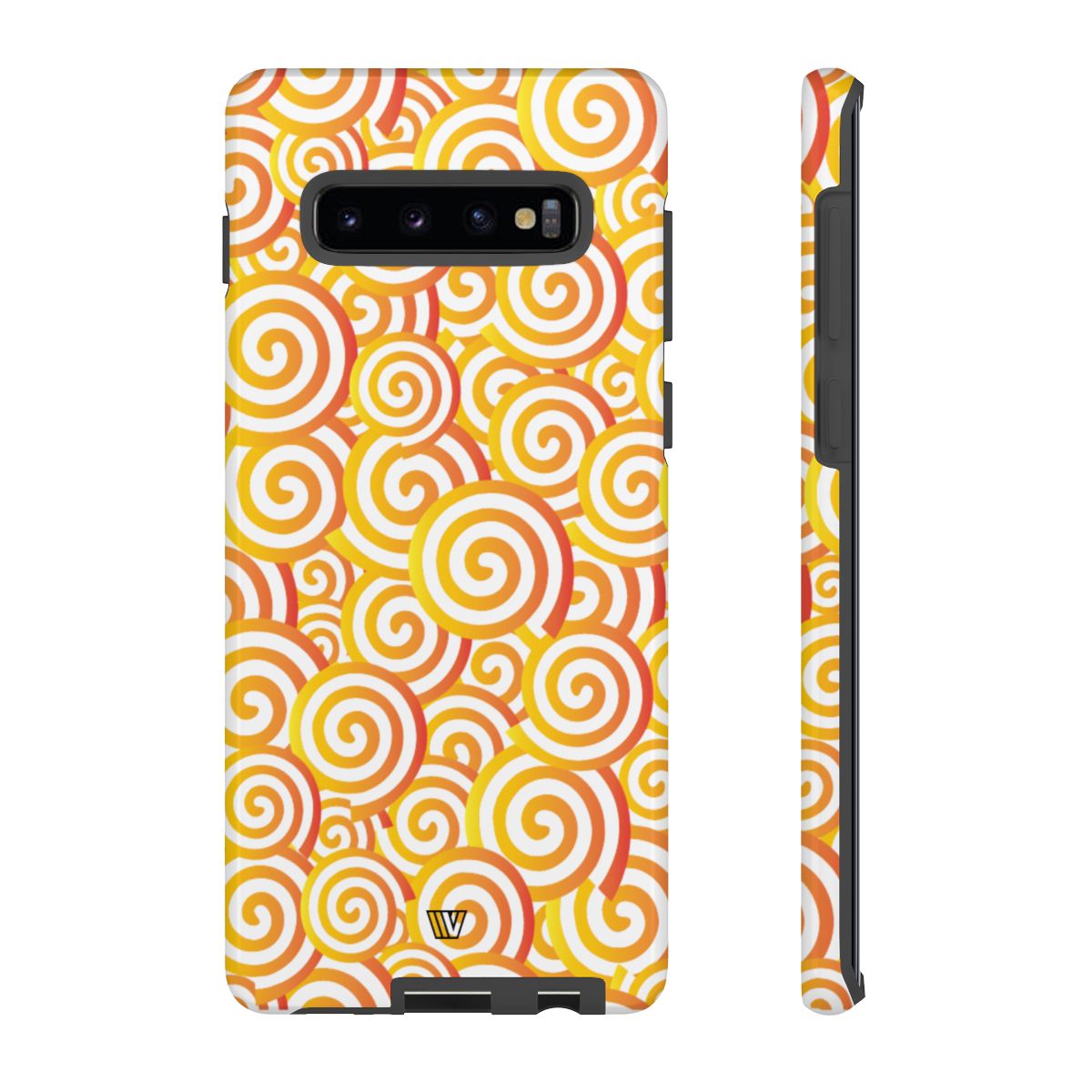 ABSTRACT SPIRAL ORANGE | Tough Phone Case