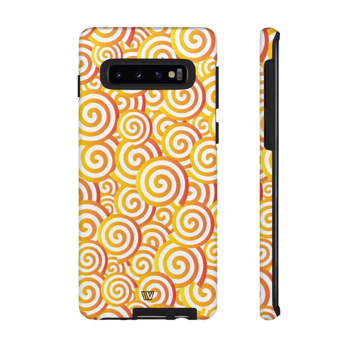 ABSTRACT SPIRAL ORANGE | Tough Phone Case