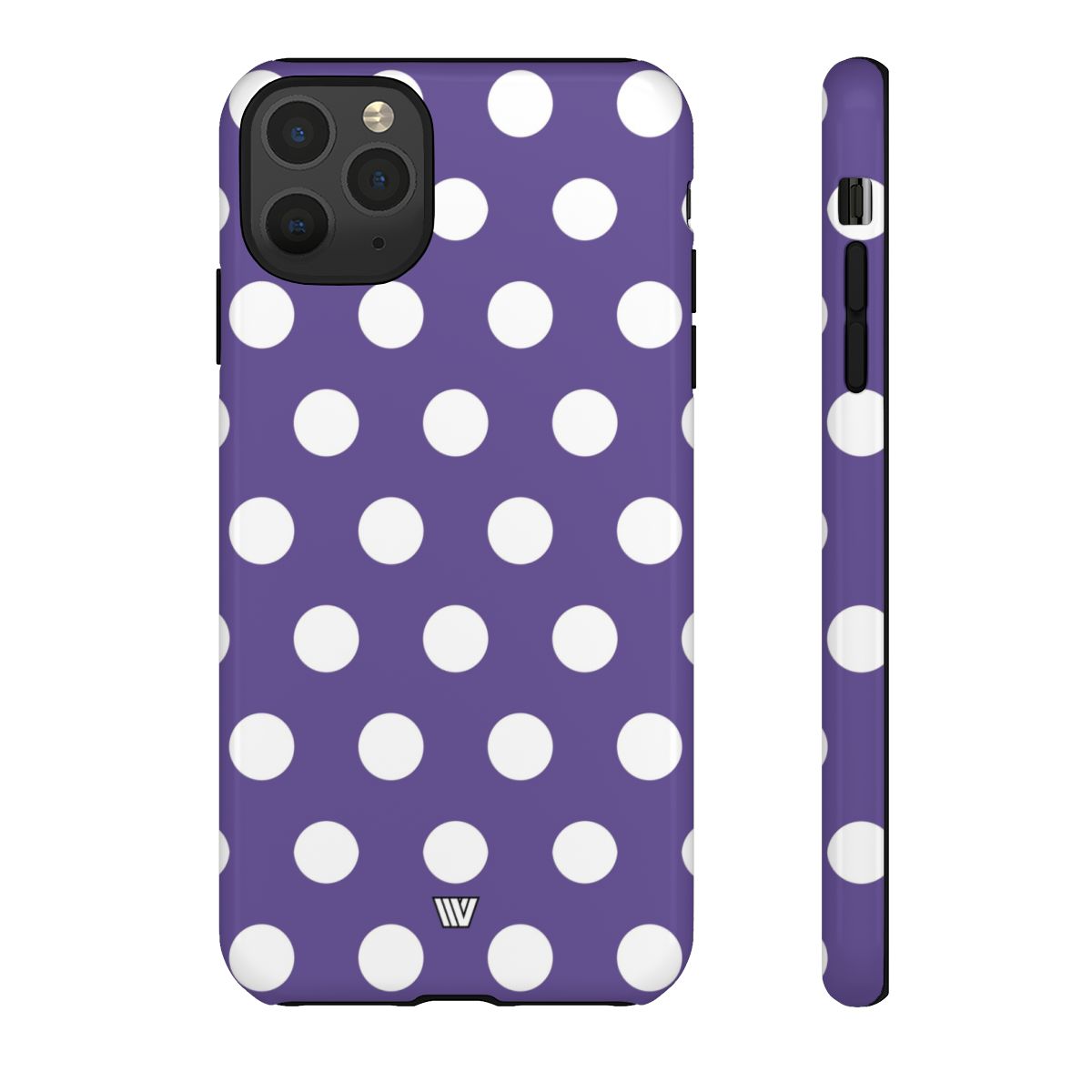 PURPLE POLKA DOTS | Tough Phone Case