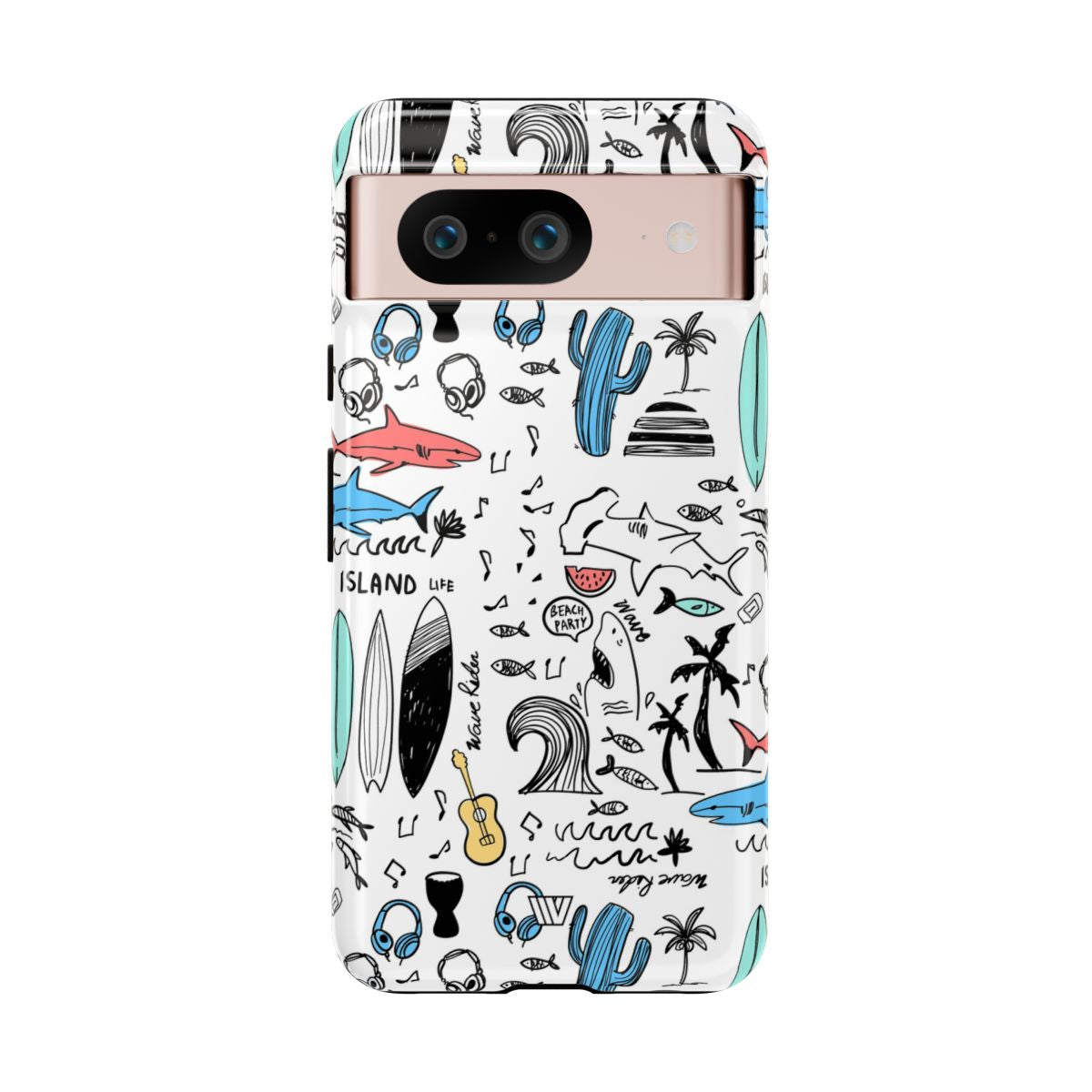 DOODLE BEACH PARTY | Tough Phone Case