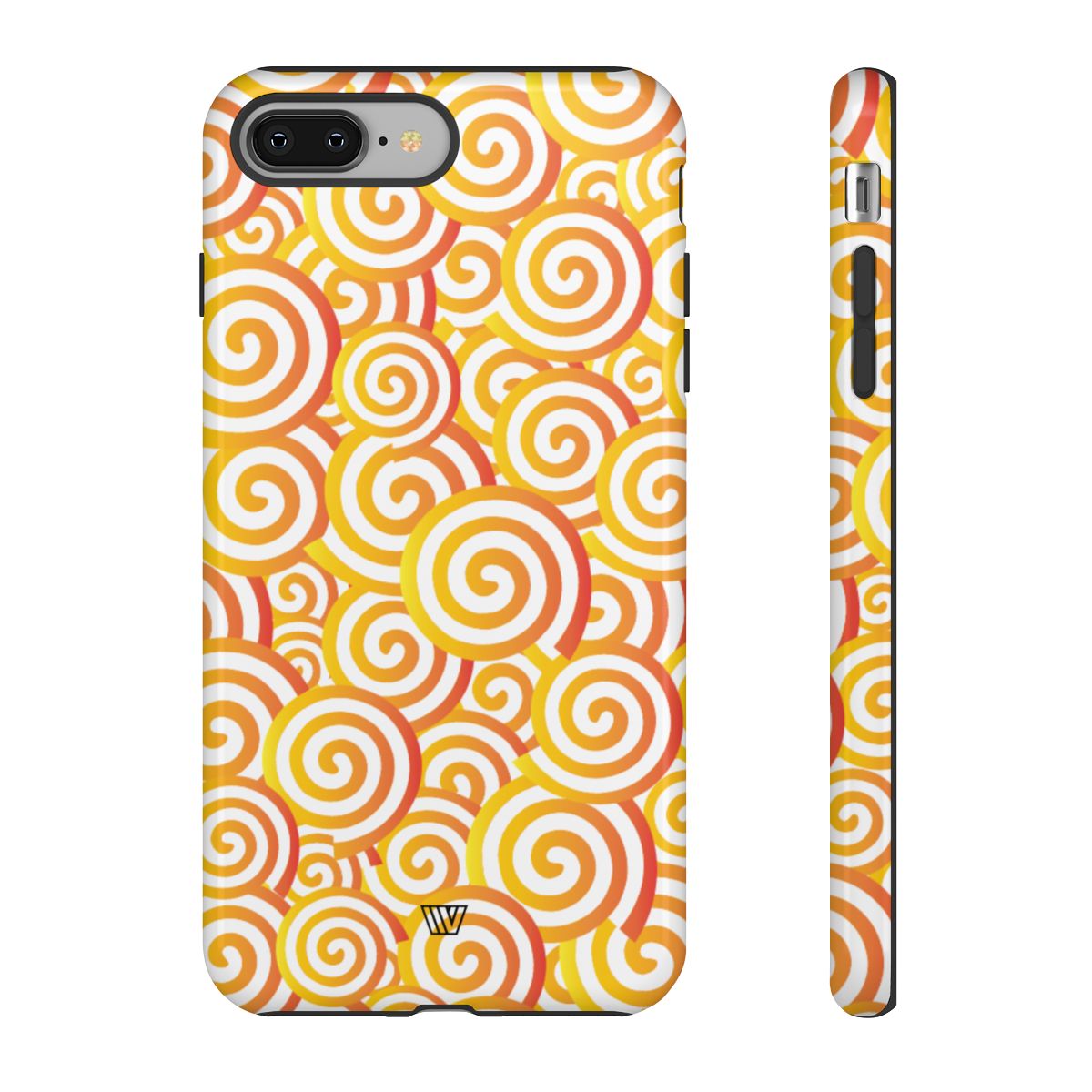 ABSTRACT SPIRAL ORANGE | Tough Phone Case