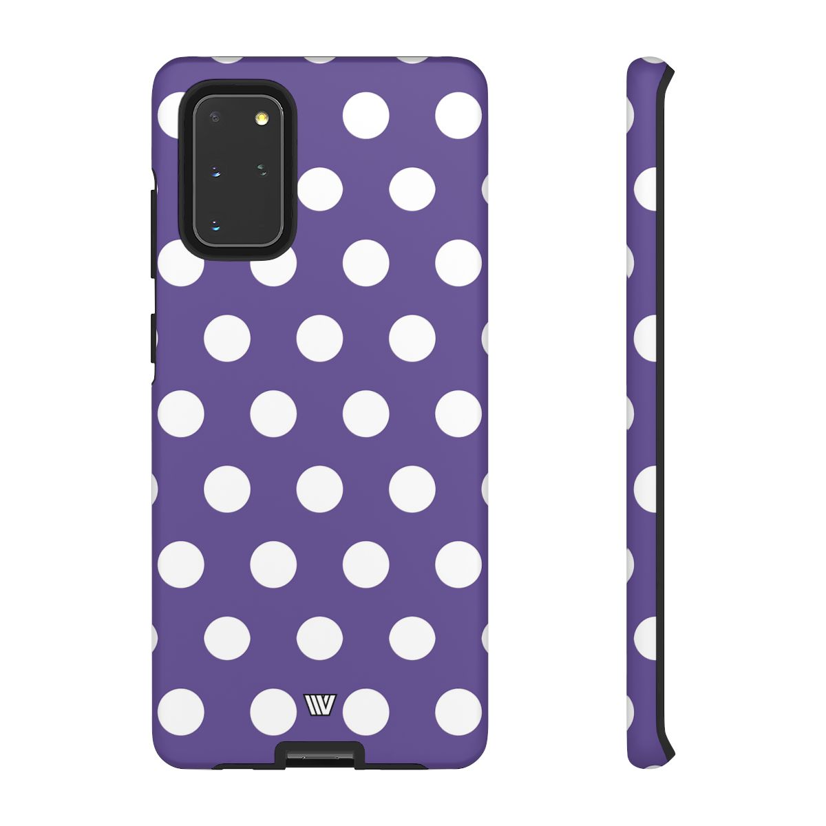 PURPLE POLKA DOTS | Tough Phone Case