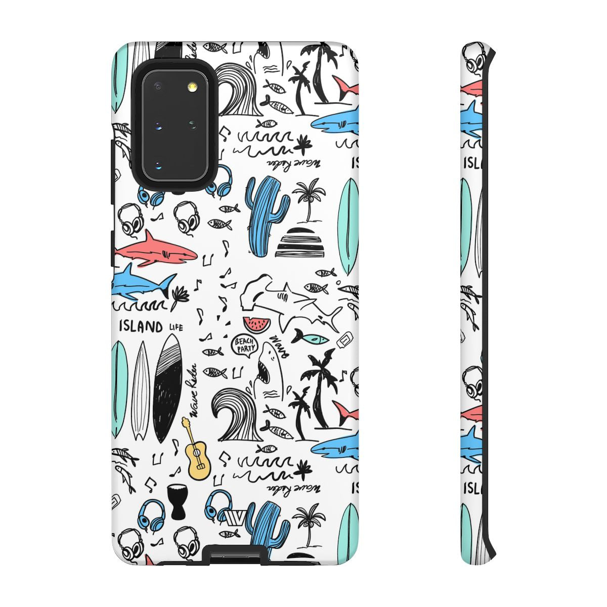 DOODLE BEACH PARTY | Tough Phone Case
