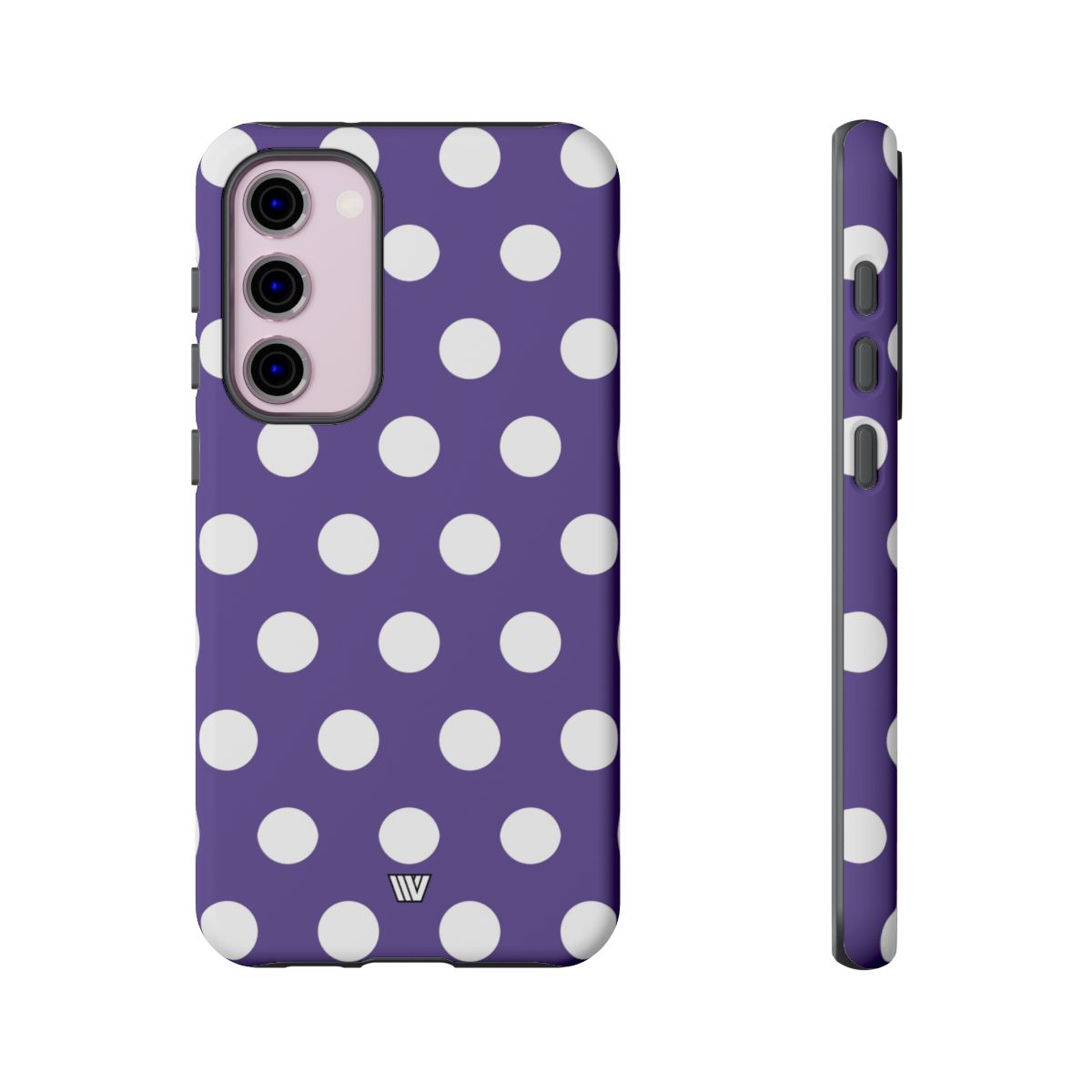 PURPLE POLKA DOTS | Tough Phone Case