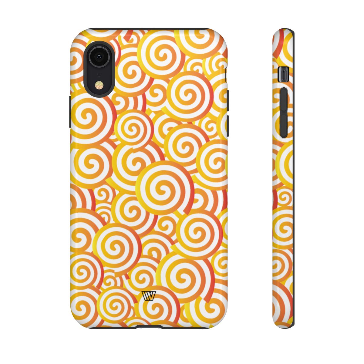 ABSTRACT SPIRAL ORANGE | Tough Phone Case
