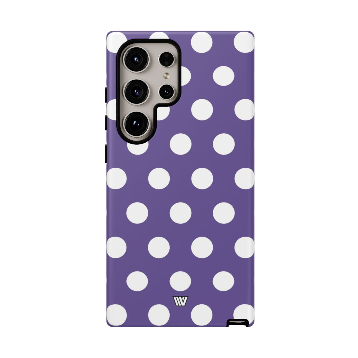 PURPLE POLKA DOTS | Tough Phone Case