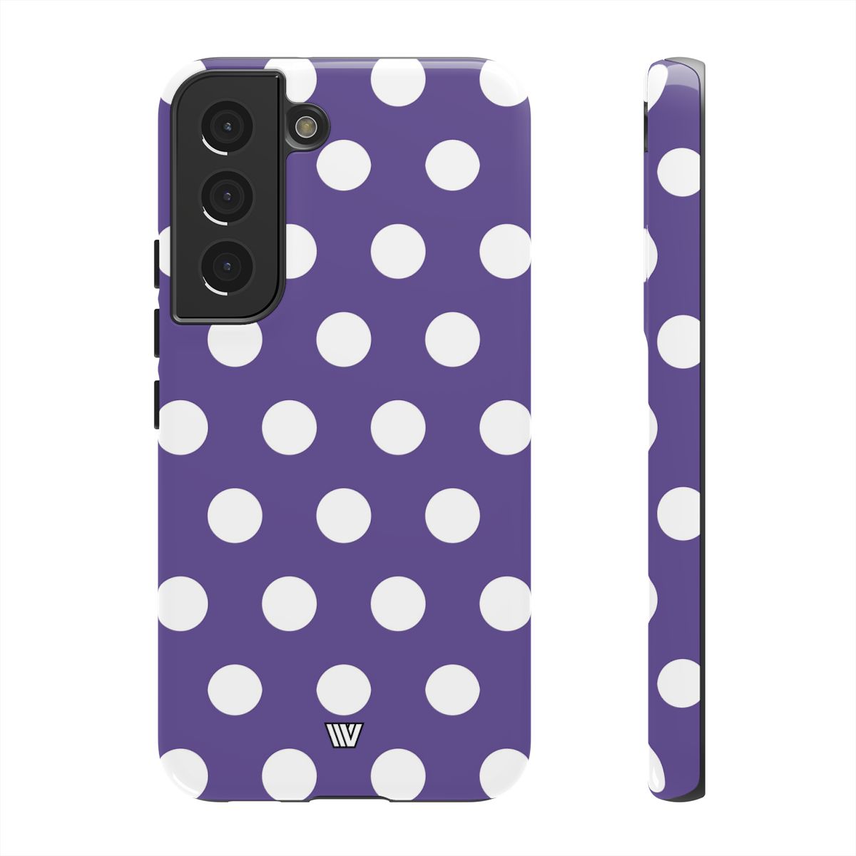 PURPLE POLKA DOTS | Tough Phone Case