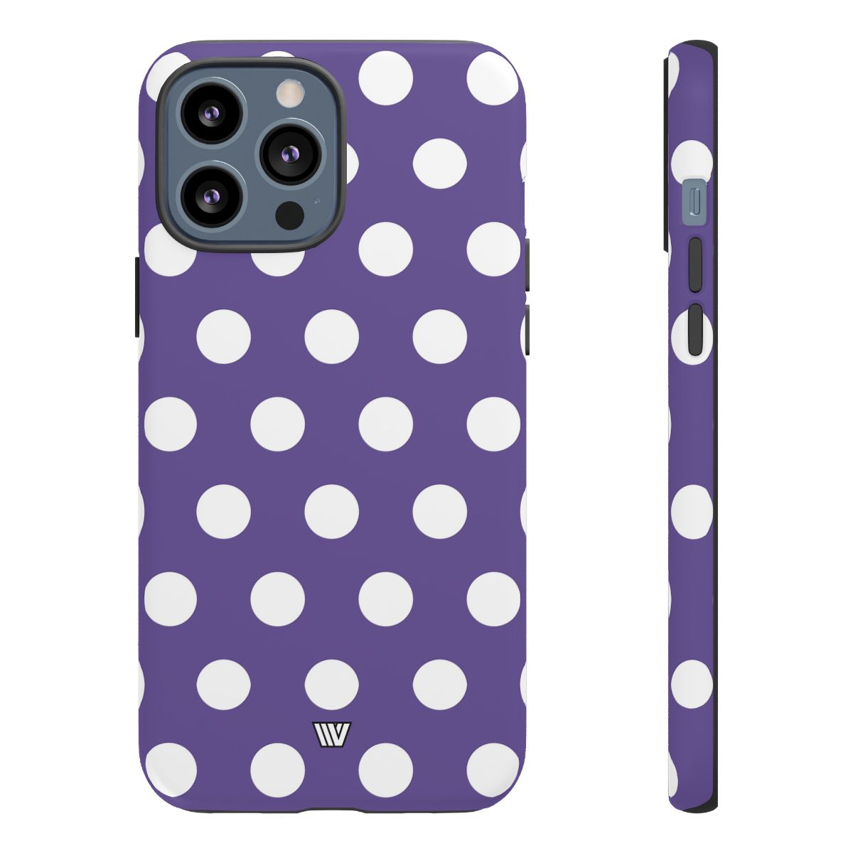 PURPLE POLKA DOTS | Tough Phone Case