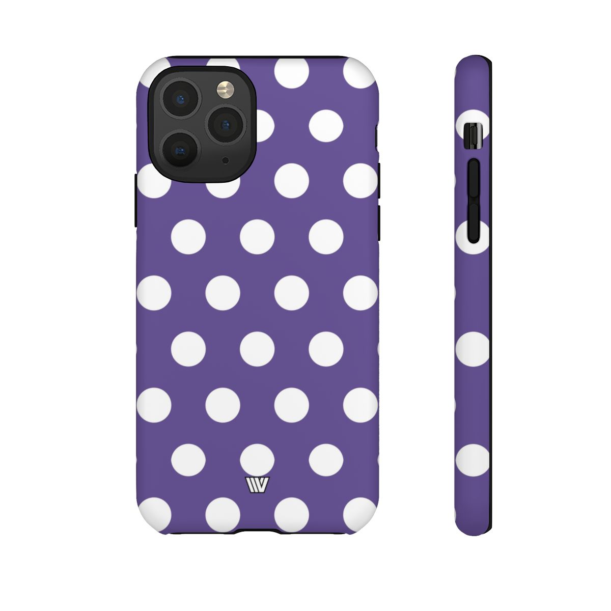 PURPLE POLKA DOTS | Tough Phone Case