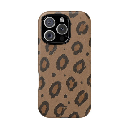 MOCHA LEOPARD | MagSafe Tough iPhone Case