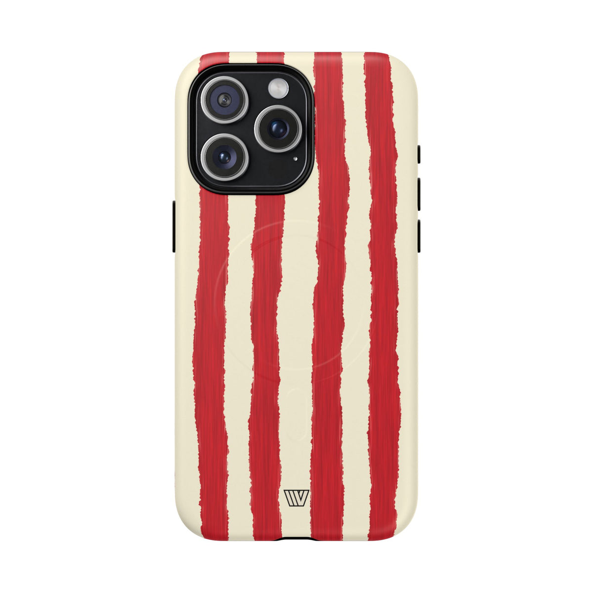 CANDY CANE STRIPE | MagSafe Tough iPhone Case