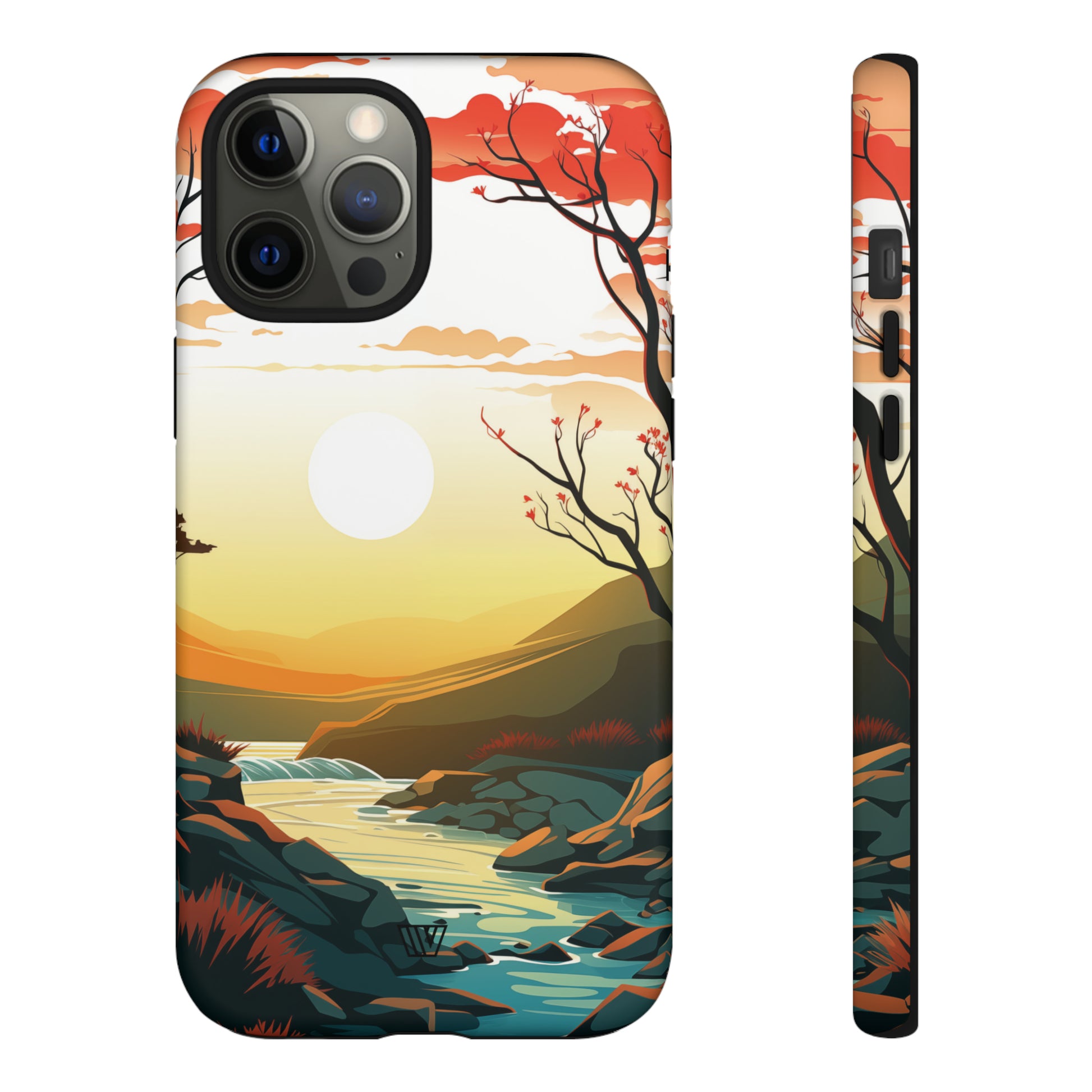 RIVER SUNSET | Tough Phone Case - Trovvve