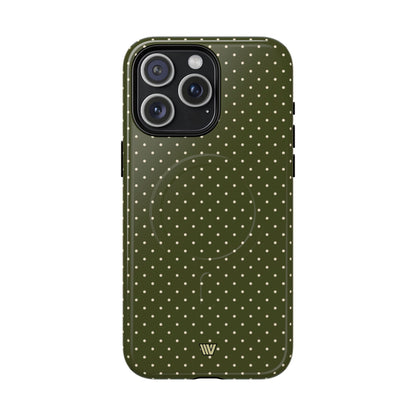 OLIVE CONFETTI | MagSafe Tough iPhone Case