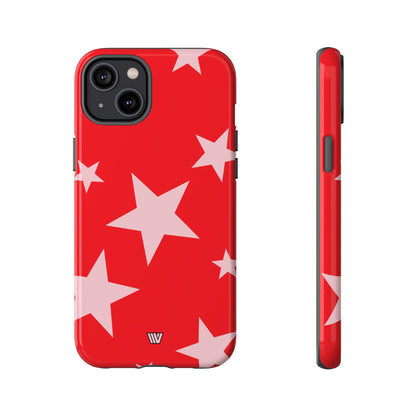 RED BOLD STARS | Tough Phone Case