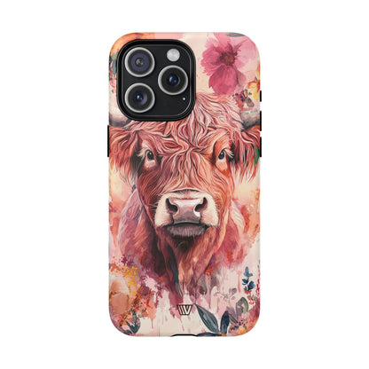 Highland Cow MagSafe Tough iPhone Case – iPhone 15 Pro Max, Matte