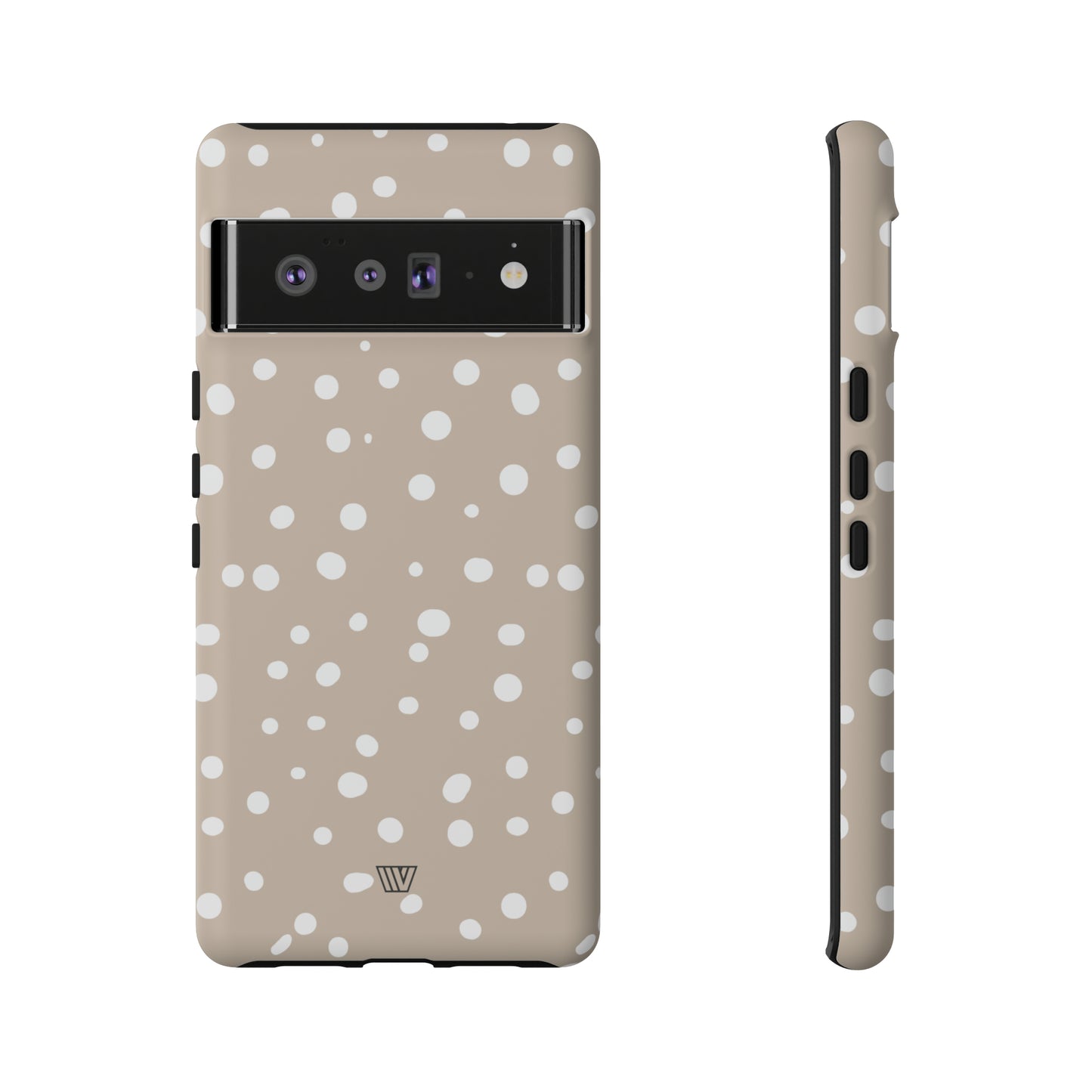 BEIGE DOTS | Tough Phone Case - Trovvve