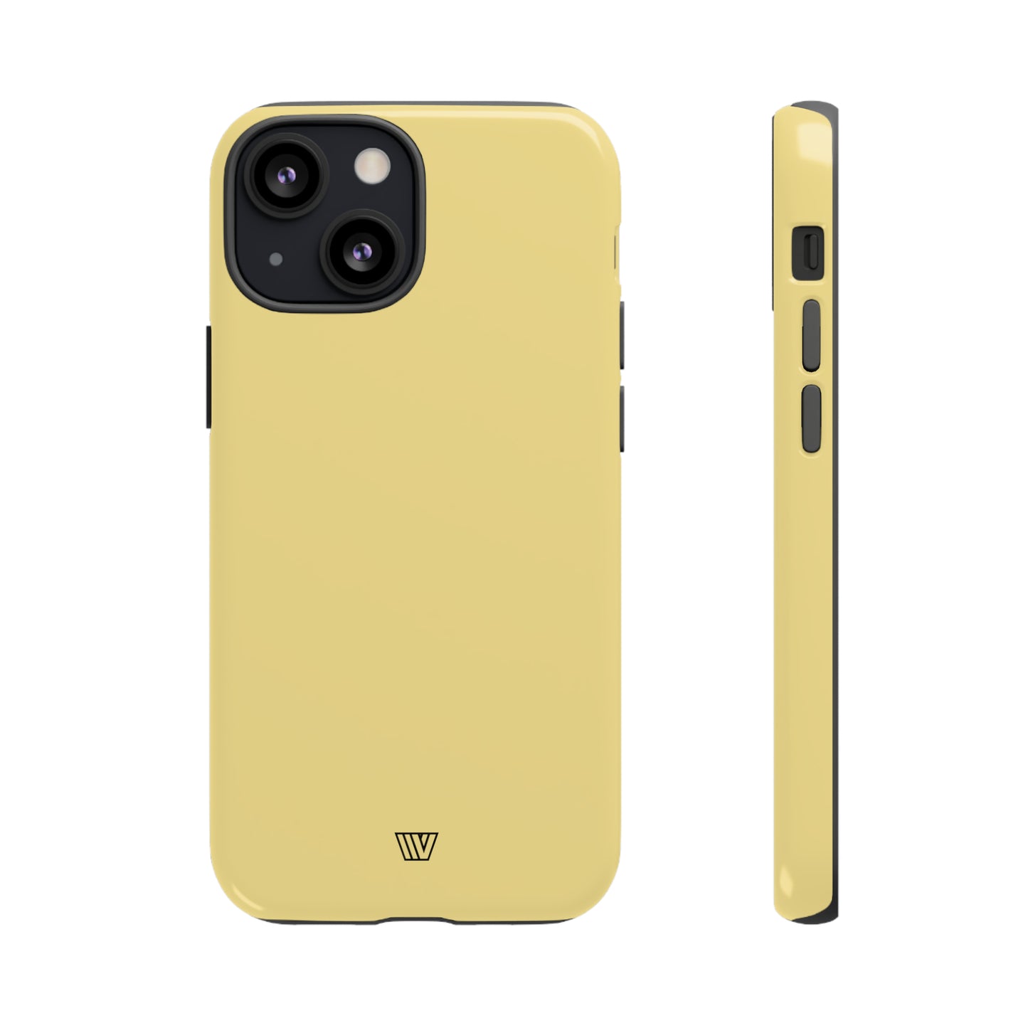 MUTED YELLOW SOLID | Tough Phone Case - Trovvve