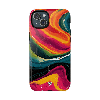 Cosmic Rush MagSafe Tough iPhone Case – iPhone 15 Plus, Glossy