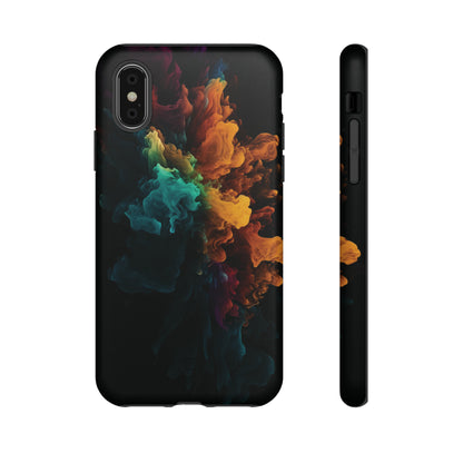 COLORFUL SMOKE EXPLOSION | Tough Phone Case