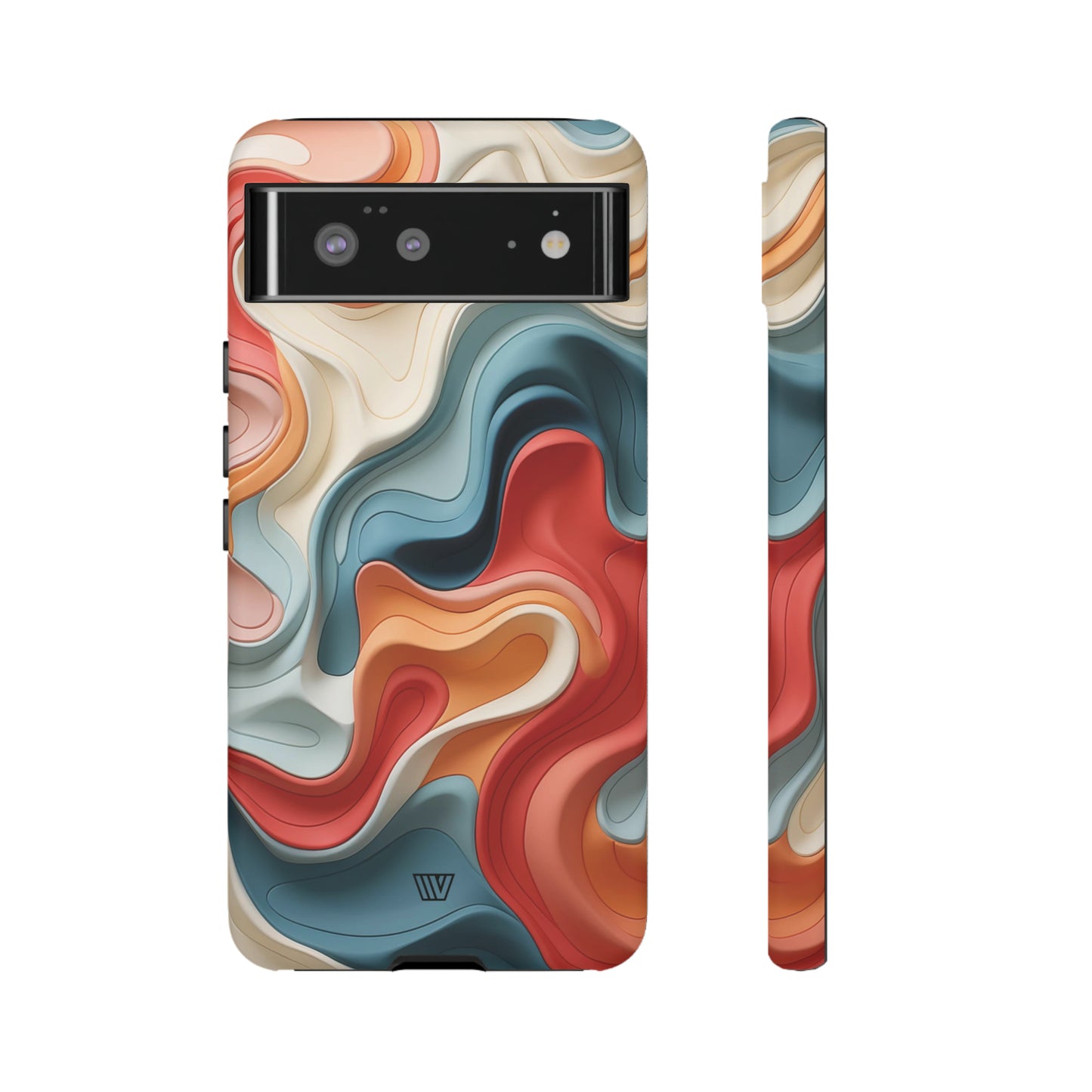 3D COLORFUL CLAY | Tough Phone Case - Trovvve