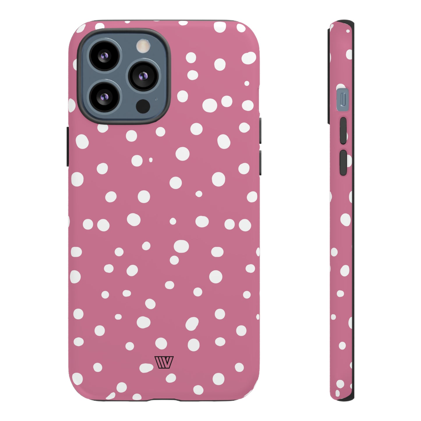 BLUSH RED DOTS | Tough Phone Case - Trovvve