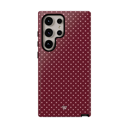 CLARET DOT | Tough Phone Case