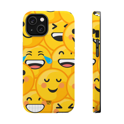 EMOJI FACES | MagSafe Tough iPhone Case - Trovvve