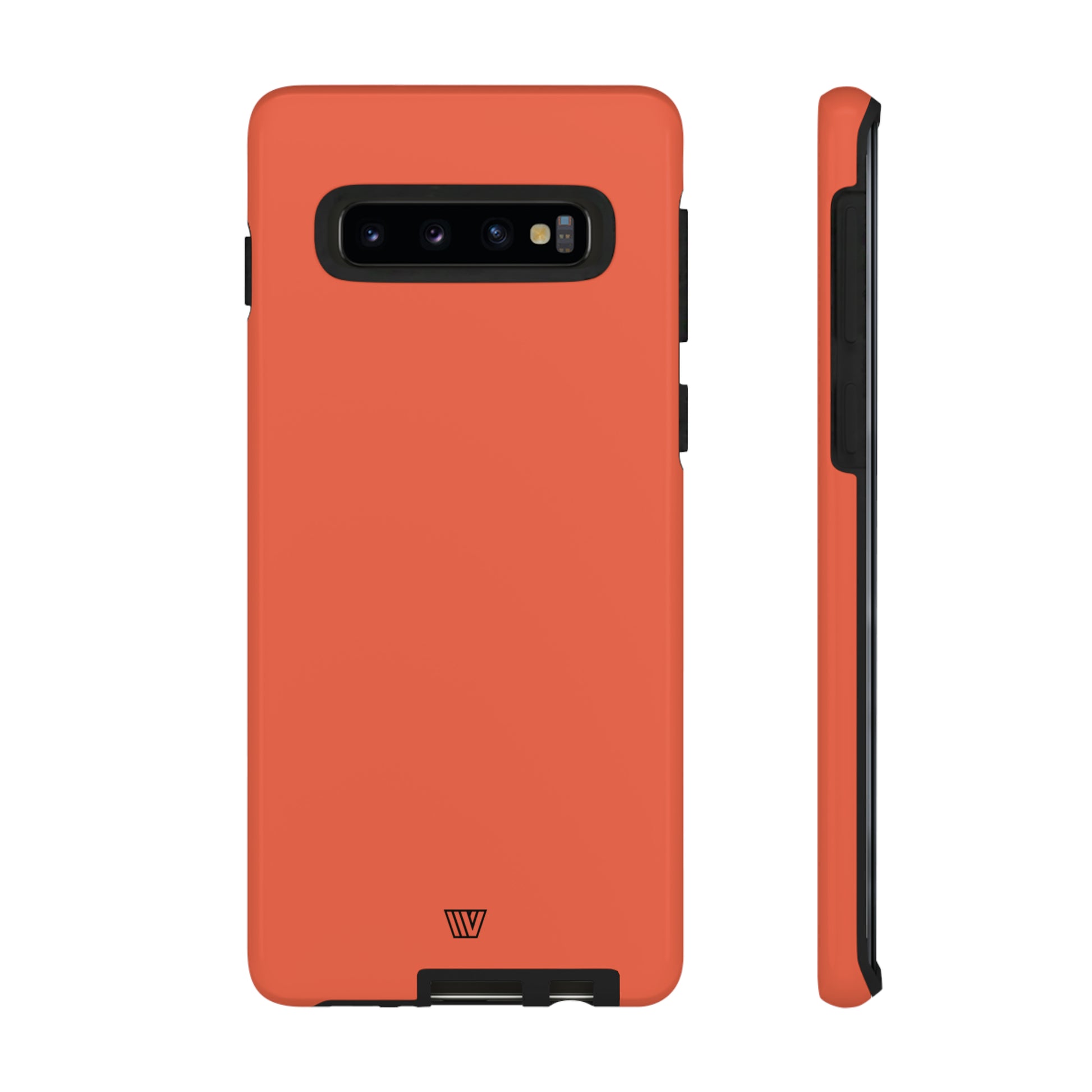 SOLID BURNT SIENNA | Tough Phone Case - Trovvve