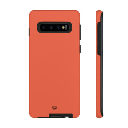 SOLID BURNT SIENNA | Tough Phone Case - Trovvve