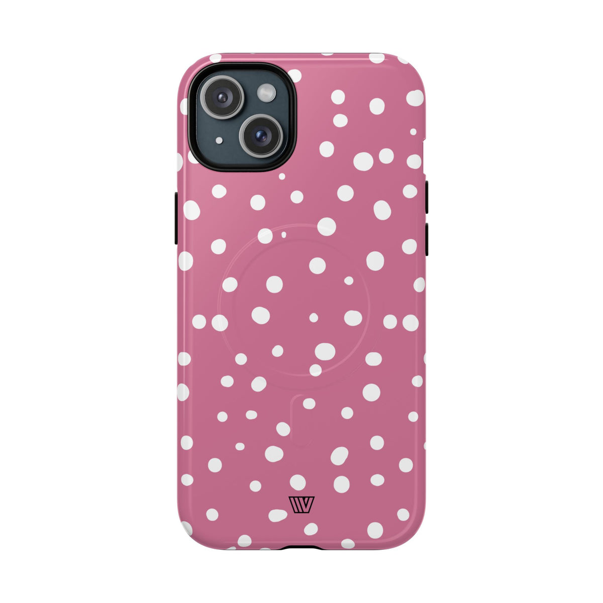 BLUSH RED DOTS | MagSafe Tough iPhone Case