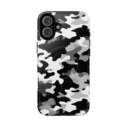 Urban Camo MagSafe Tough iPhone Case – iPhone 16 Plus, Glossy