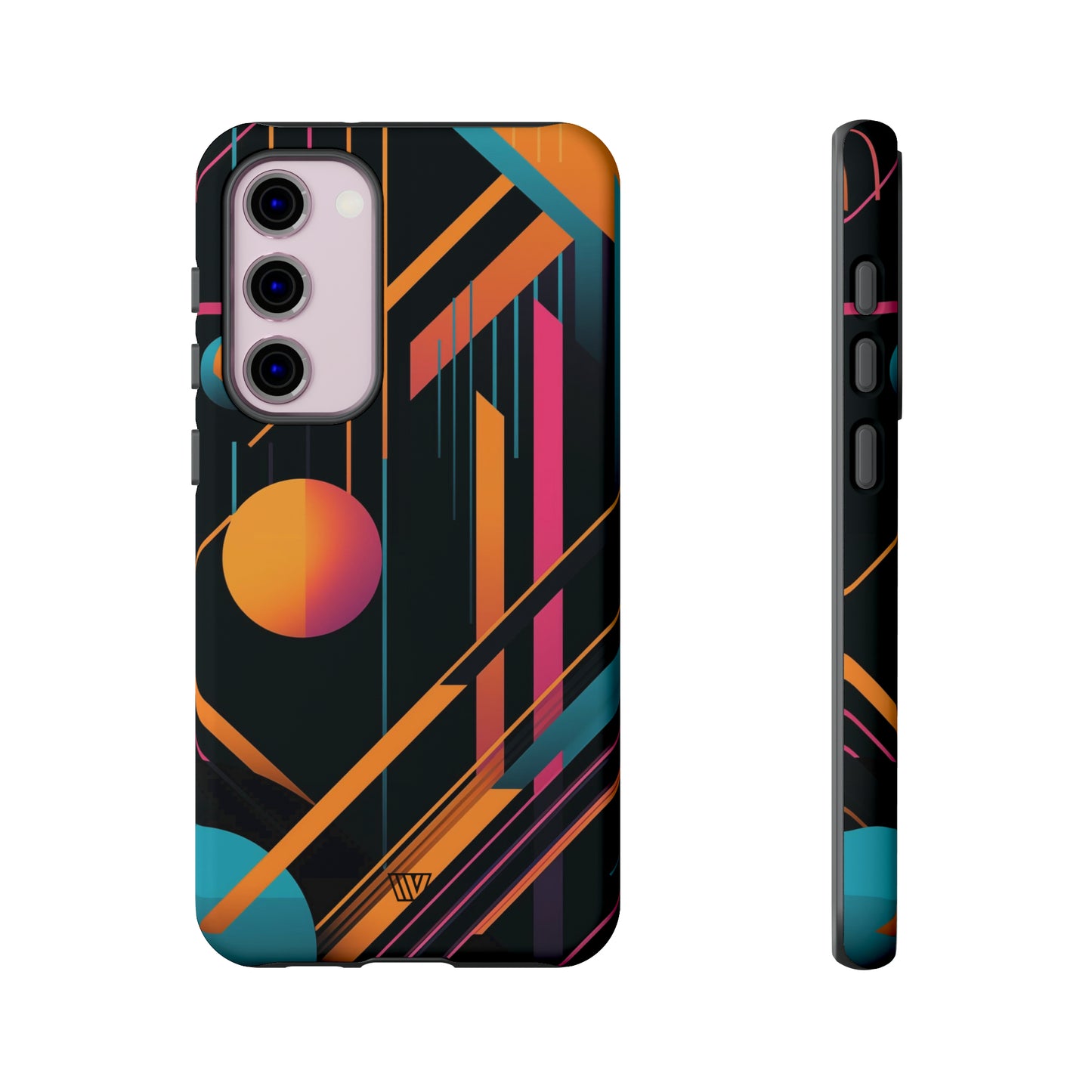 BOLD RETRO LINES | Tough Phone Case - Trovvve