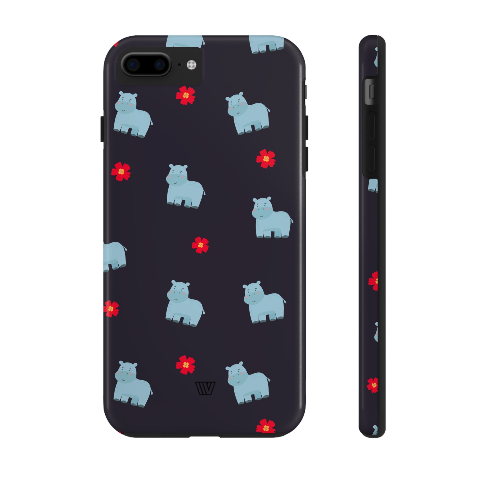 HIPPO PATTERN | Tough iPhone Case - Trovvve