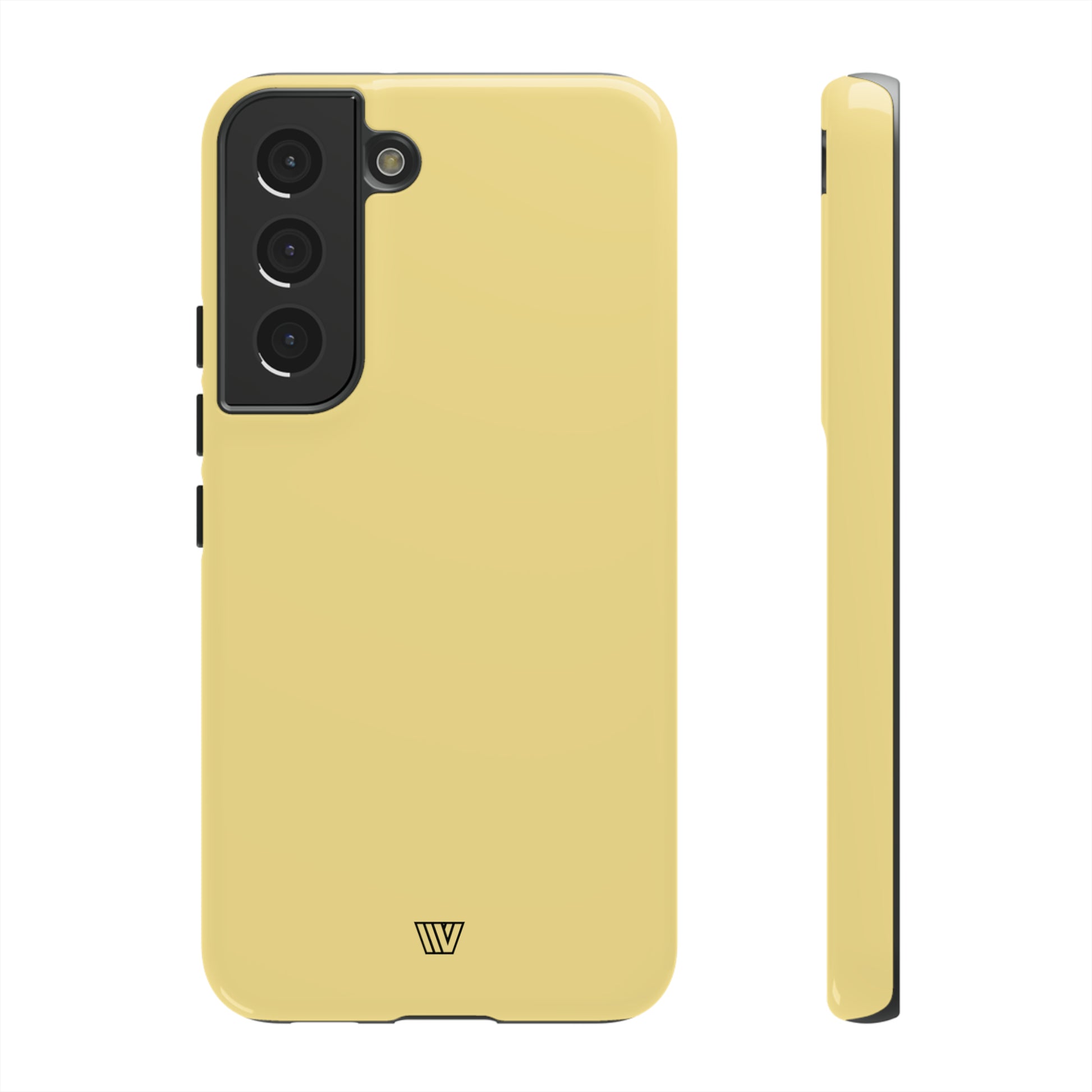 MUTED YELLOW SOLID | Tough Phone Case - Trovvve