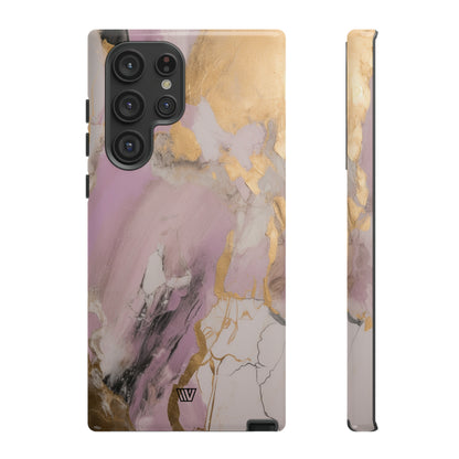 GOLD PINK ABSTRACT PAINTING | Tough Phone Case - Trovvve