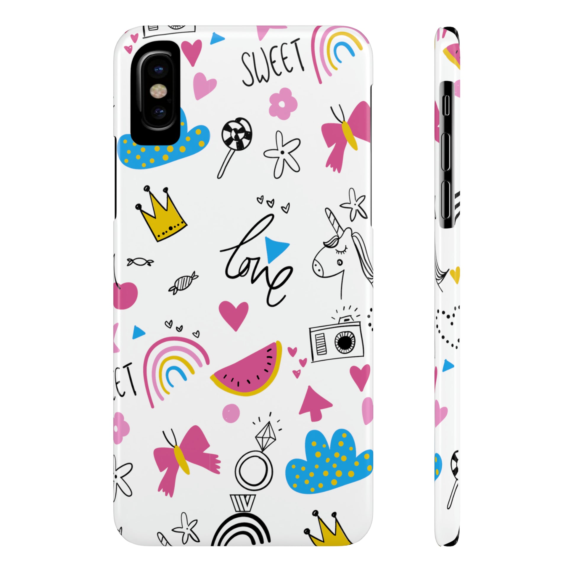 SWEET LOVE | Slim iPhone Case - Trovvve