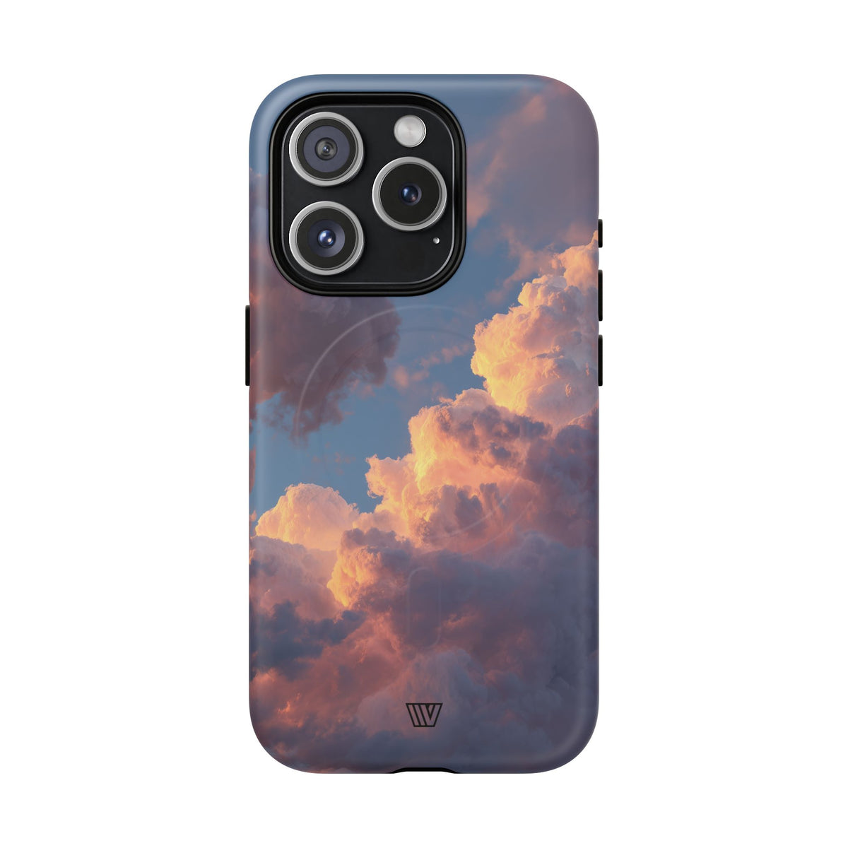 Sunset Clouds MagSafe Tough iPhone Case – iPhone 15 Pro, Matte