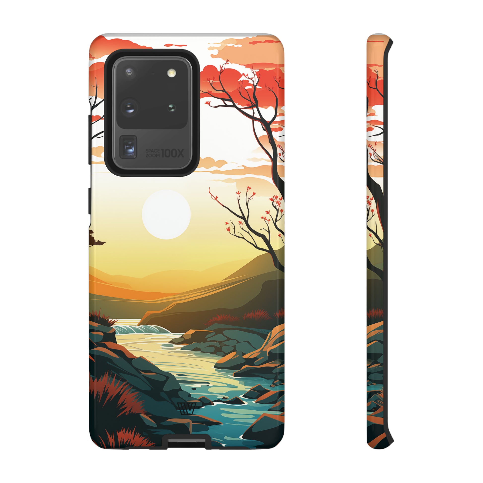 RIVER SUNSET | Tough Phone Case - Trovvve