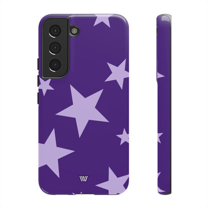 PURPLE BOLD STARS | Tough Phone Case