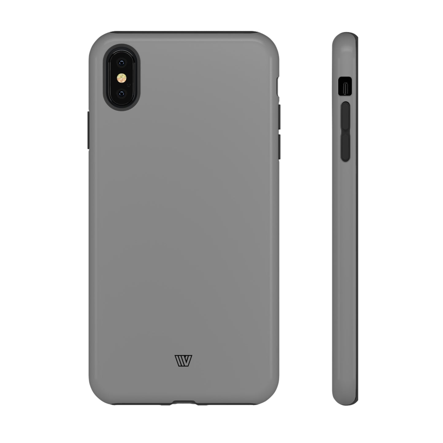 SOLID GRAY | Tough Phone Case - Trovvve