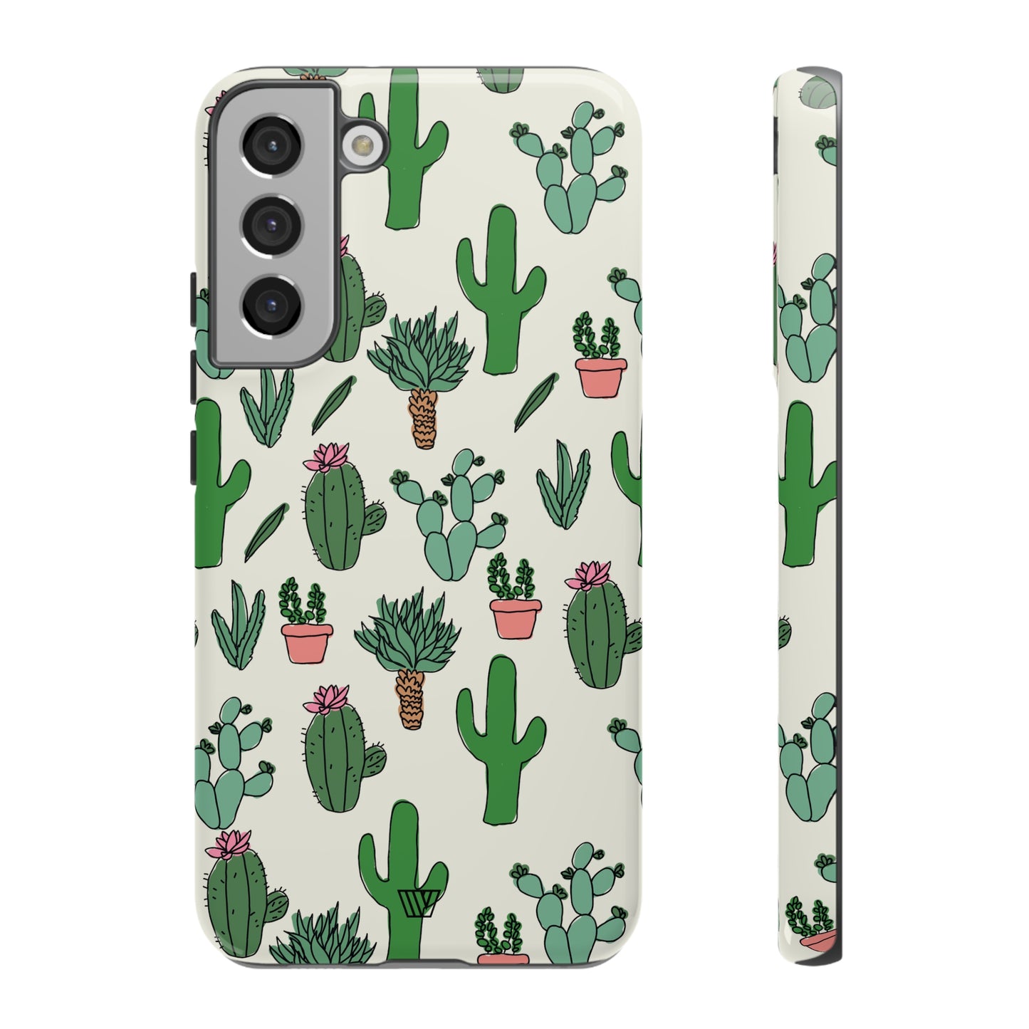 CACTUS DOODLES | Tough Phone Case - Trovvve