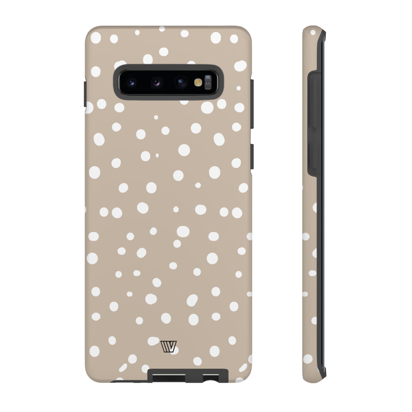 BEIGE DOTS | Tough Phone Case - Trovvve